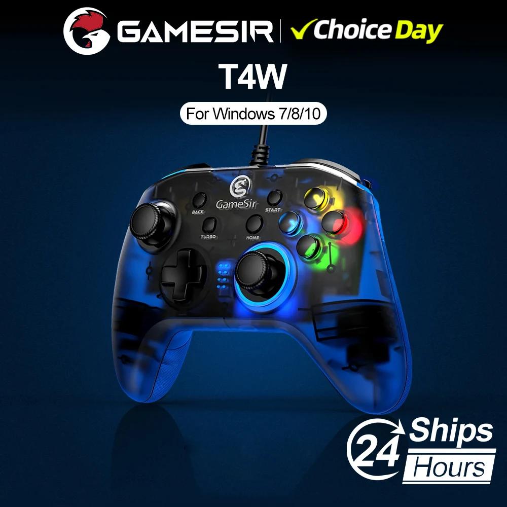 GameSir  Ʈѷ PC  е ̽ƽ,   ͺ ,  ܼ ׼,  7, 8, 10, 11, T4w
